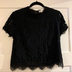 🦋2/$15🦋 Adiva Black Lace Top